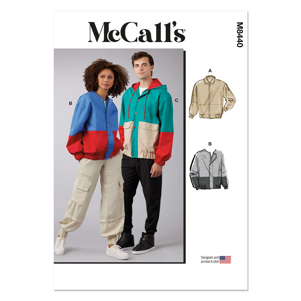 McCALL's M8440 Unisex Jacket