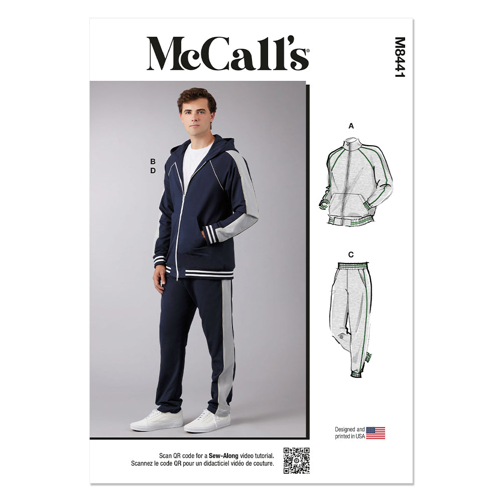McCALL's M8441 Men's Jacket and Pants