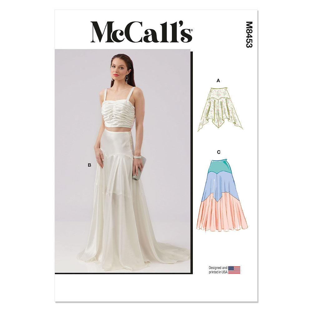 McCALL's M8453 Misses' Skirt In Two Lengths