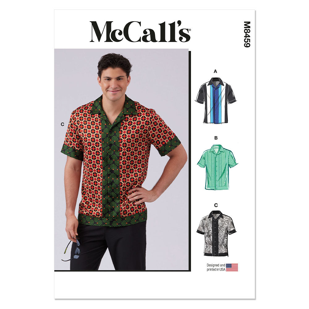 McCALL's M8459 Men's Shirt