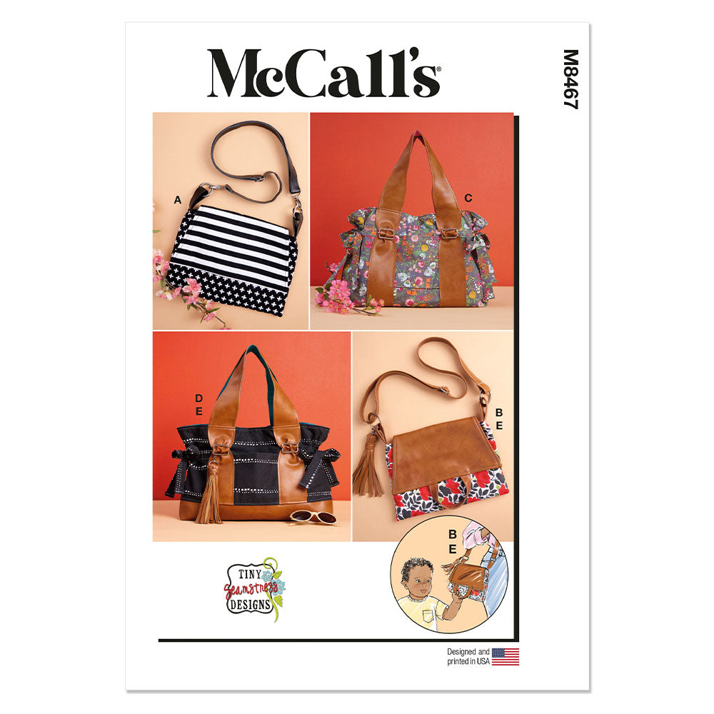 McCALL's M8467 Bags By Tiny Seamstress Designs