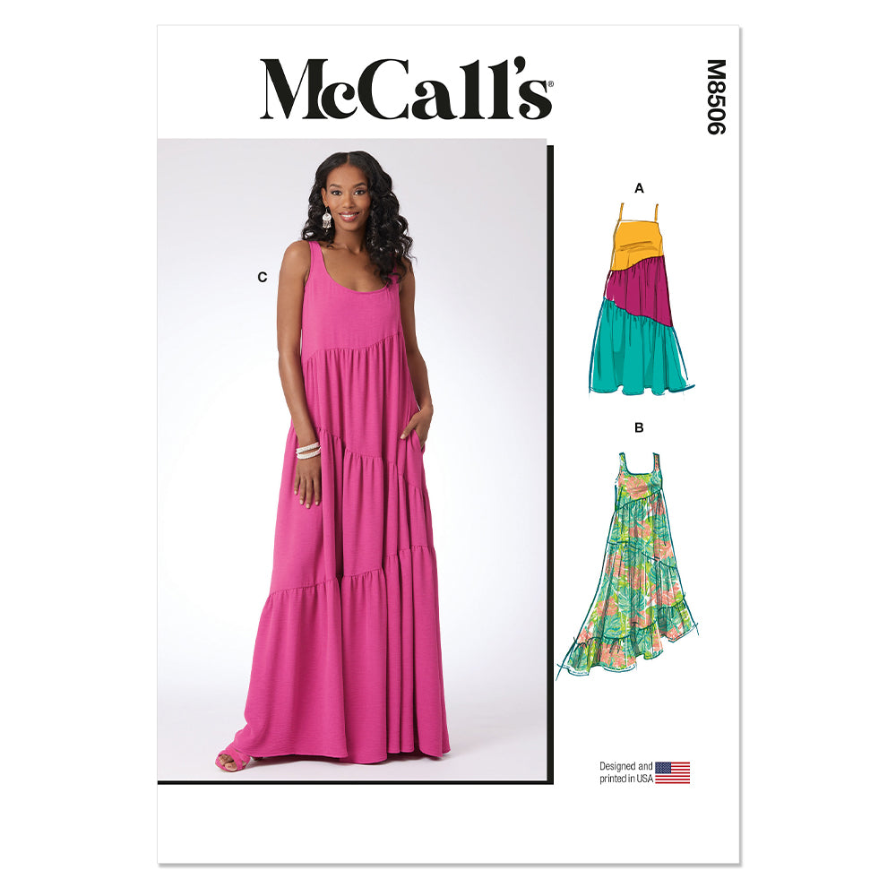 McCALLs M8506 Misses Dresses