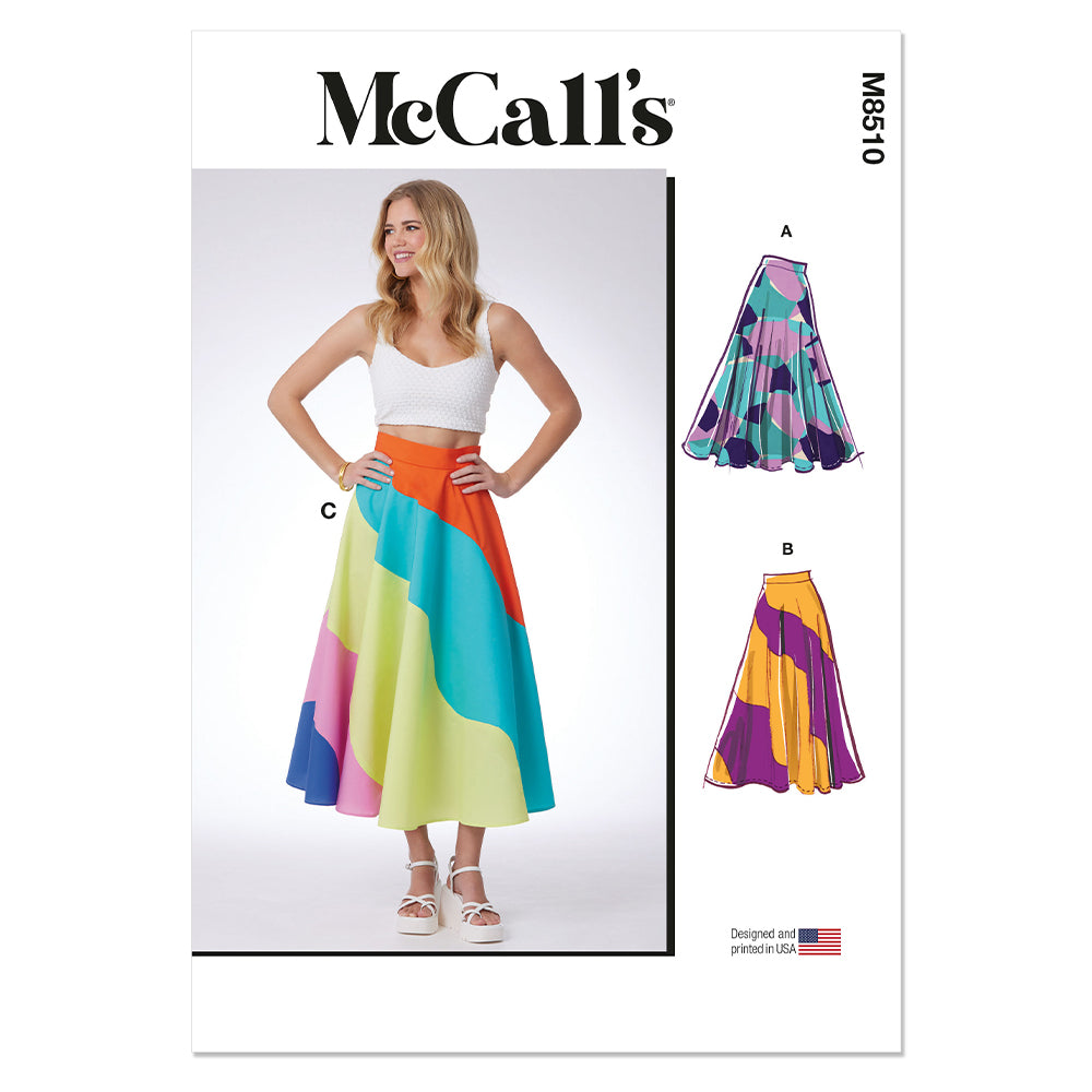 McCALLs M8510 Misses Skirts