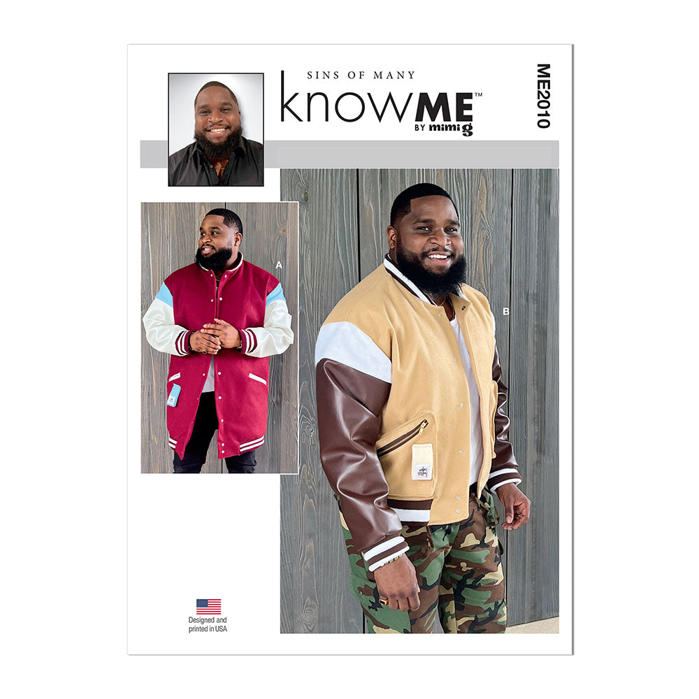 McCALL's ME2010 Men's Varsity Bomber Jacket In Two Lengths