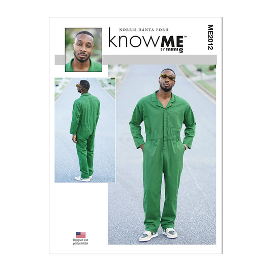 McCALL's ME2012 Men's Jumpsuit By Norris Dánta Ford