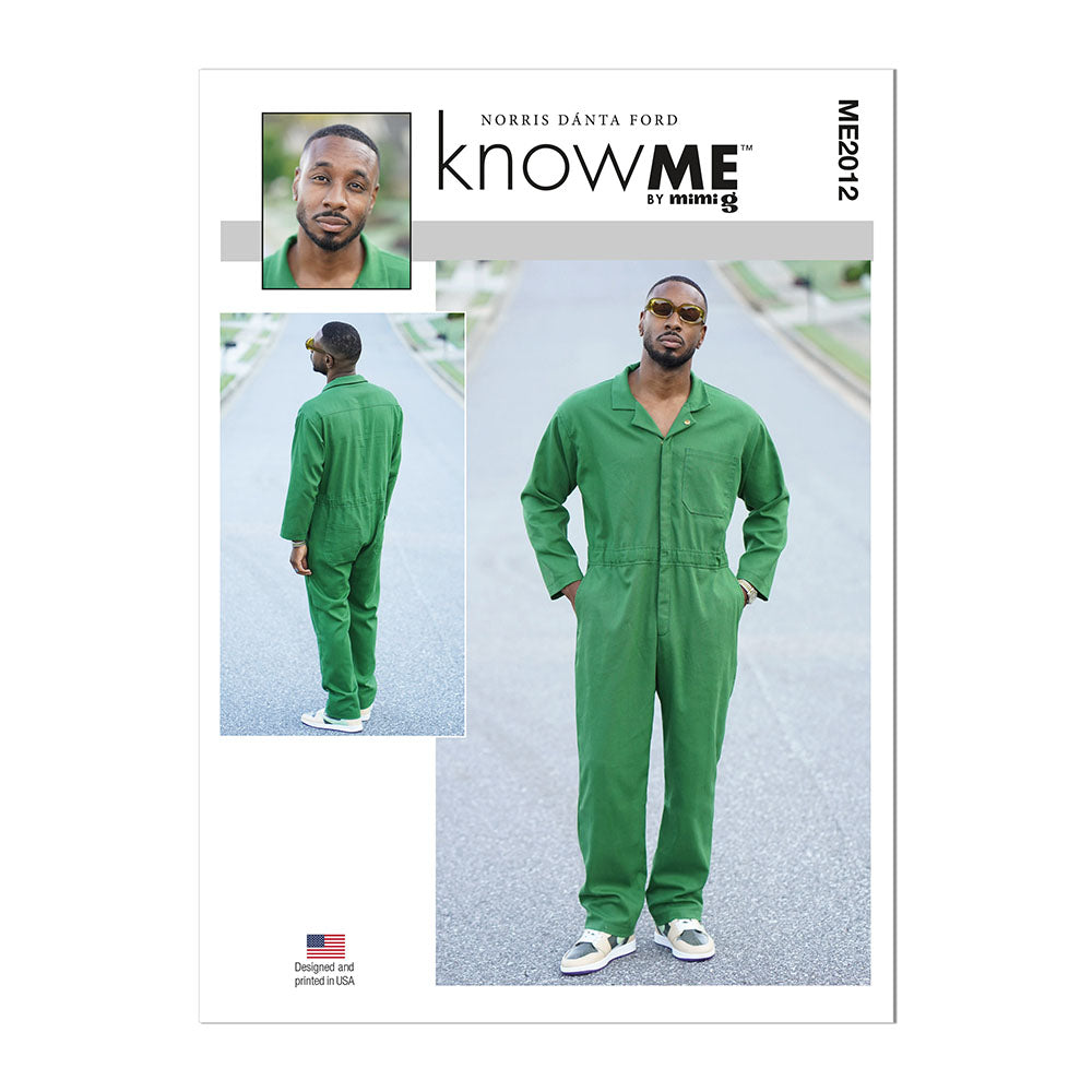 McCALL's ME2012 Men's Jumpsuit By Norris Dánta Ford