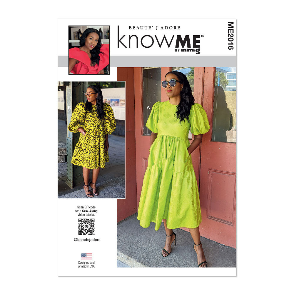 McCALL's ME2016 Misses' Dress By Beaute' J'Adore