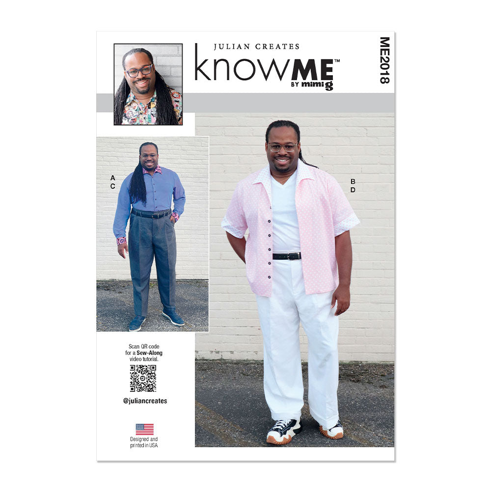 McCALL's ME2018 Men's Shirt and Pants By Julian Creates