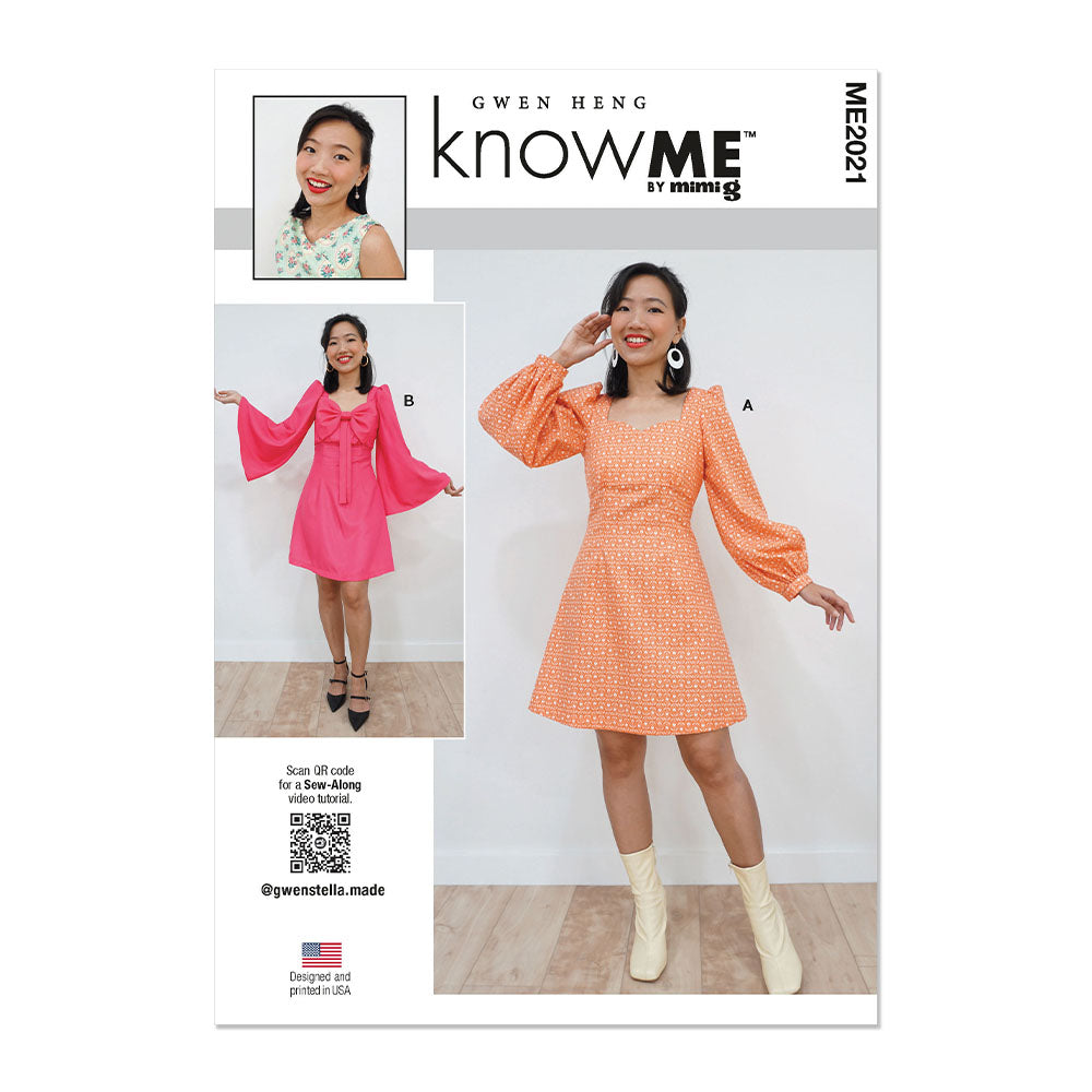 McCALL's ME2021 Misses' Dress By Gwen Heng