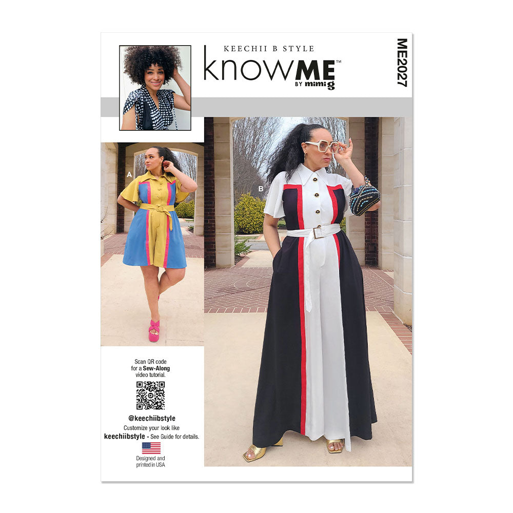 McCALL's ME2027 Misses' and Women's Romper and Jumpsuit