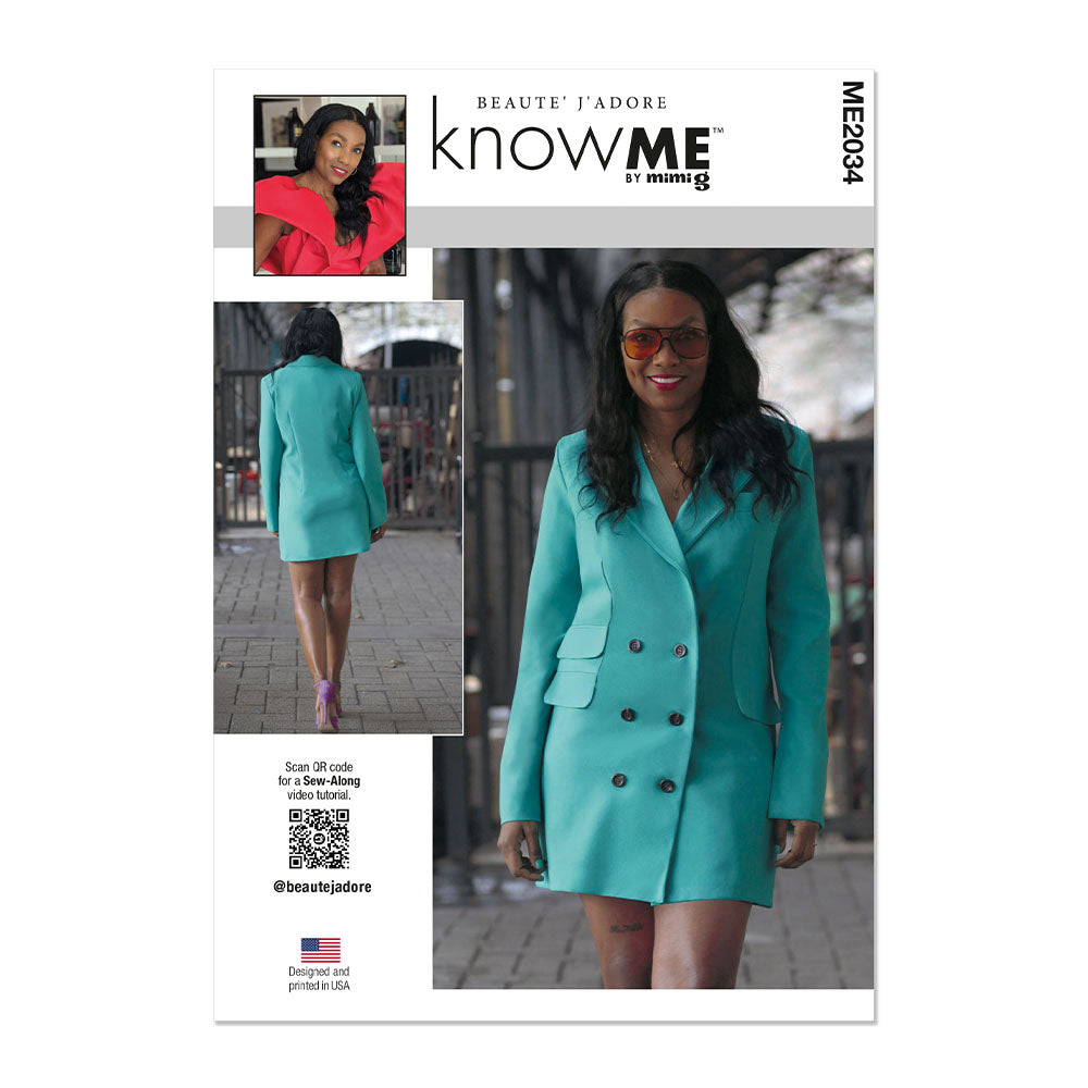 McCALL's ME2034 Misses' Jacket Dress