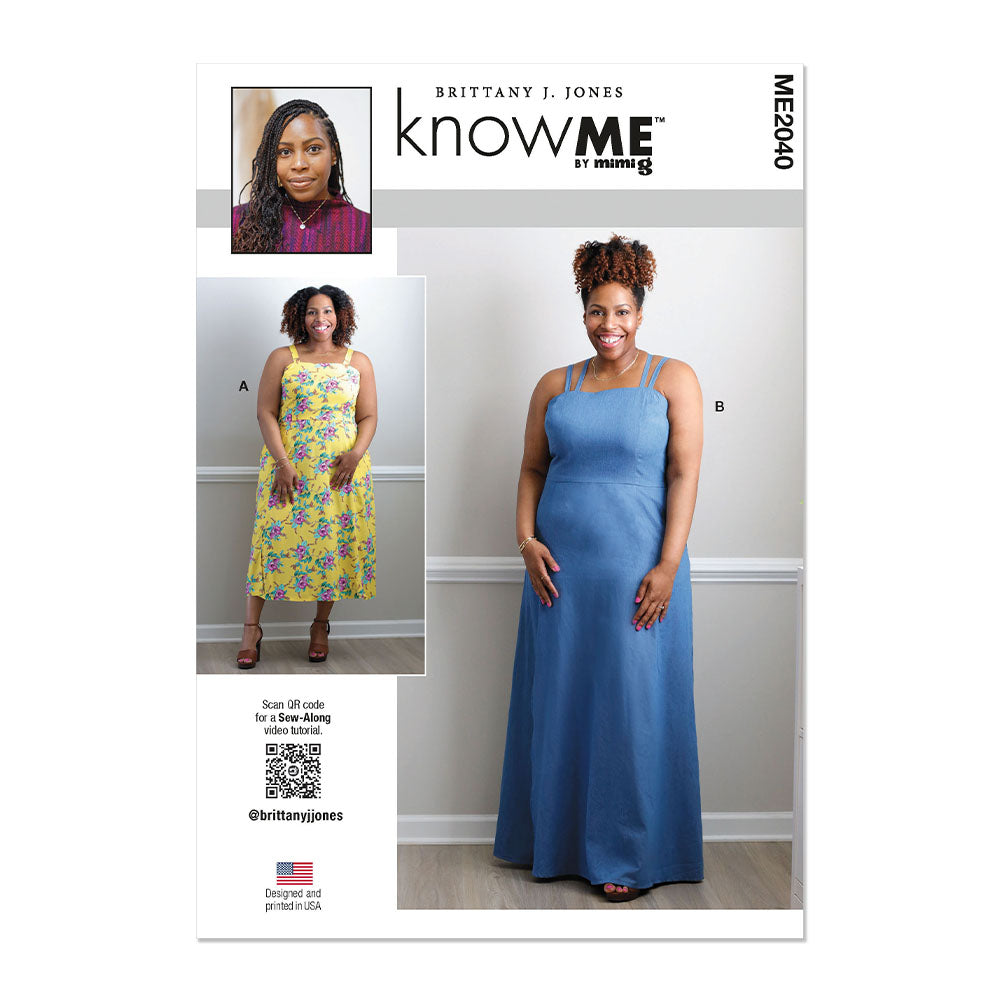 McCall's ME2040W2 Misses' and Women's Dress in Two Lengths