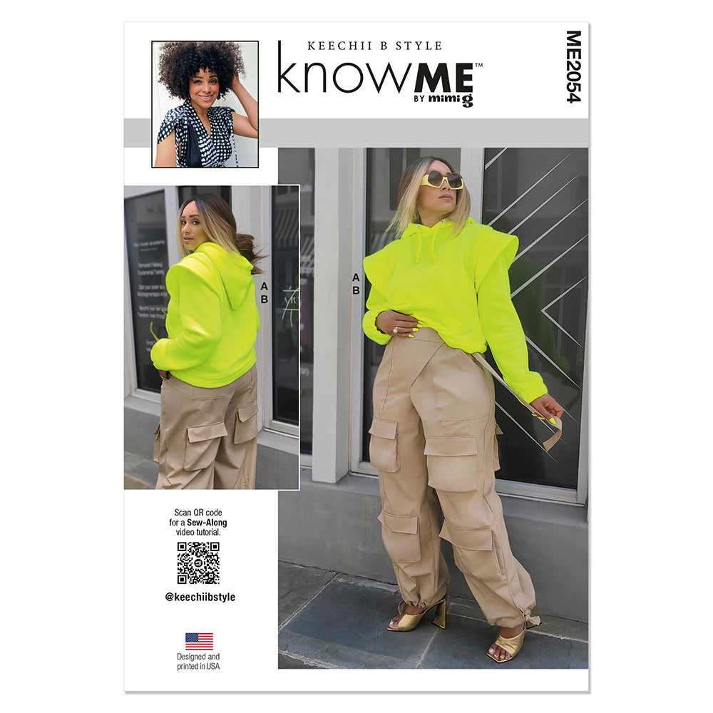 McCALL's ME2054 Misses' and Women's Sweatshirt and Cargo Pants