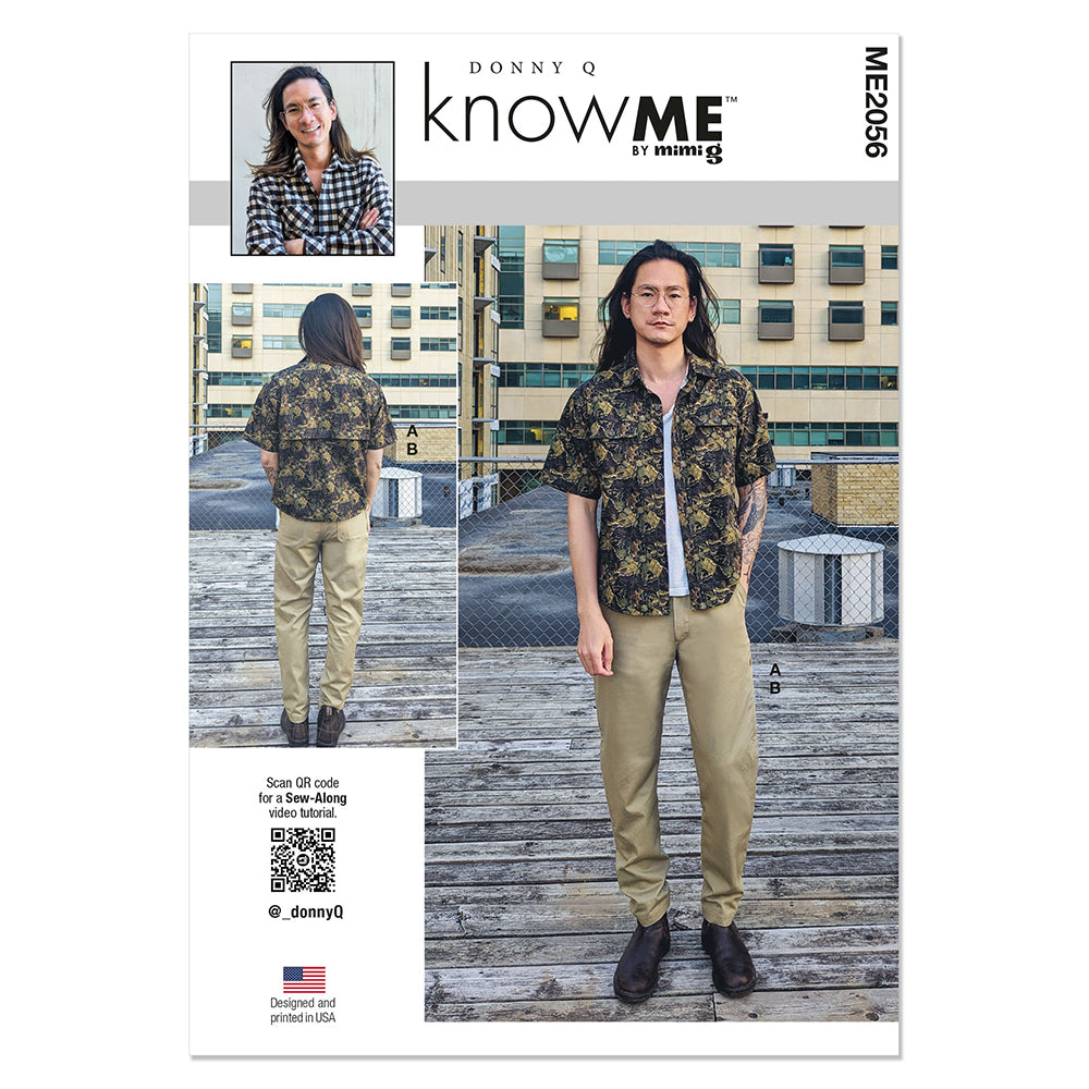 McCALL's ME2056 Men's Shirt and Pants