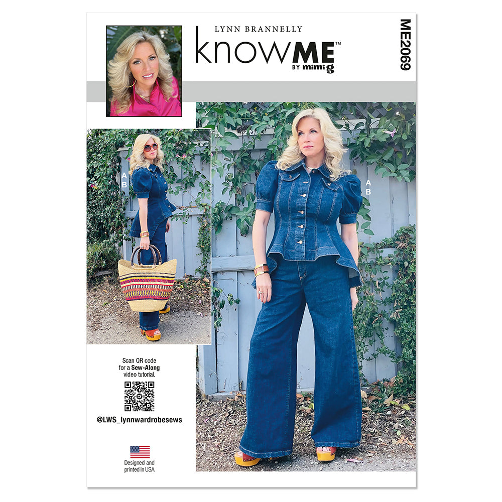 McCALLs ME2069 Misses Top and Pants by Lynn Brannelly