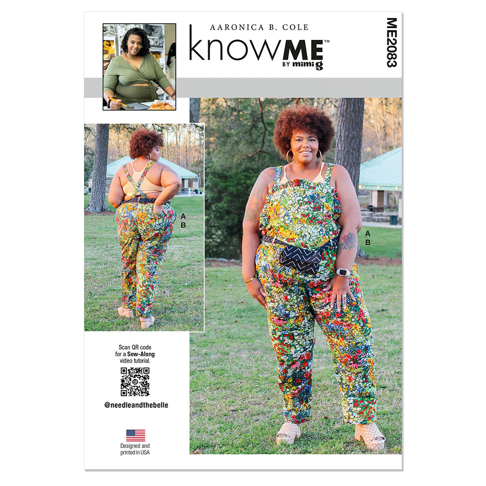 McCALLs ME2083 Misses and Womens Overalls and Belt Bag by Aaronica B. Cole