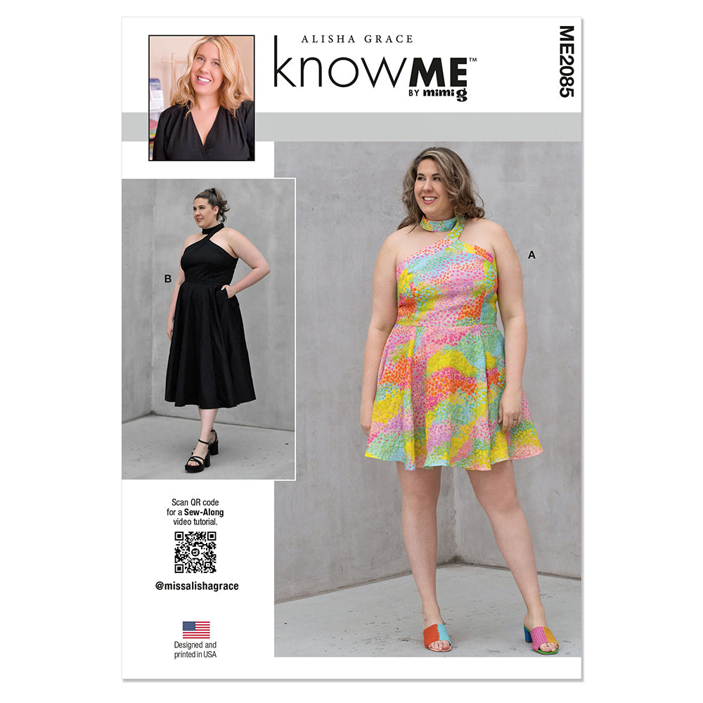 McCALLs ME2085 Misses Dress in Two Lengths by Alisha Grace