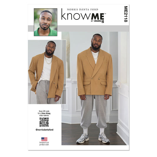 KNOW ME ME2118 Men's Jacket by Norris Dánta Ford