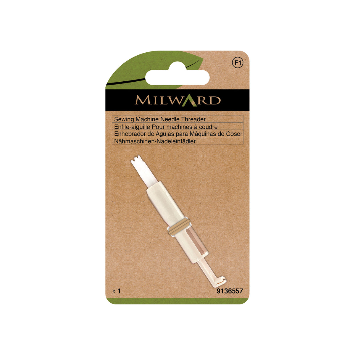MILWARD GREEN Sewing Machine Needle Threader