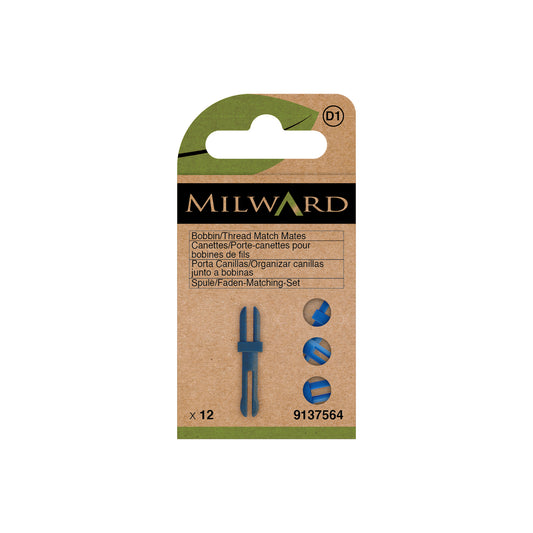 MILWARD GREEN Bobbin Match Mates/12 Pcs