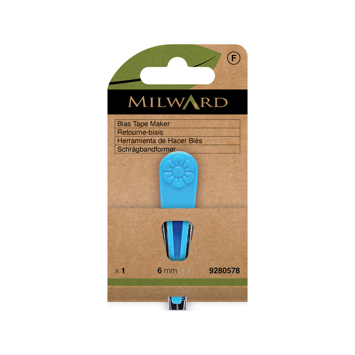 MILWARD GREEN Bias Tape Maker 6Mm