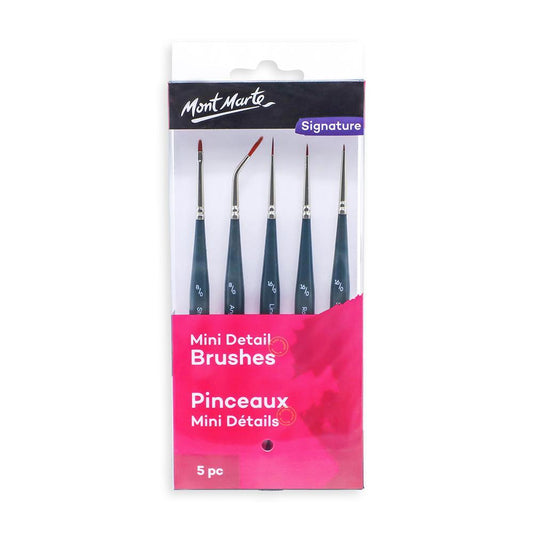 MONT MARTE Mini Detail Brush Set 5 piece set