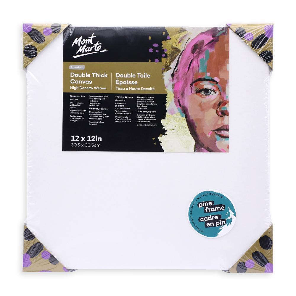 MONT MARTE Double Thick Canvas 30.5 × 30.5 cm