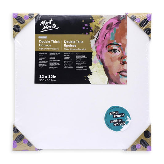 MONT MARTE Double Thick Canvas 30.5 × 30.5 cm