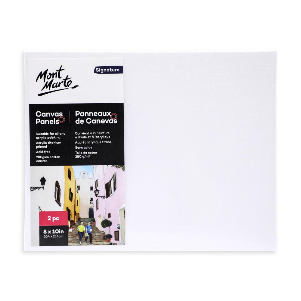 MONT MARTE Canvas Panels 20.3 x 25.4 cm (8 x 10 in.) - 2 pcs