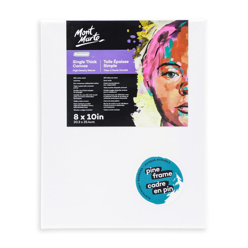 MONT MARTE Single Thick Canvas 20.3 × 25.4 cm