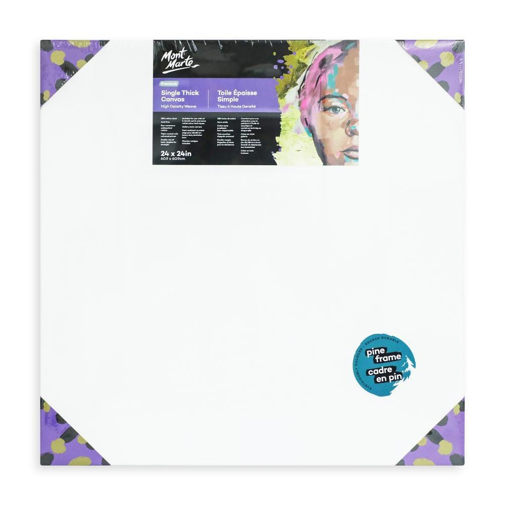 MONT MARTE Single Thick Canvas 60.9 × 60.9 cm