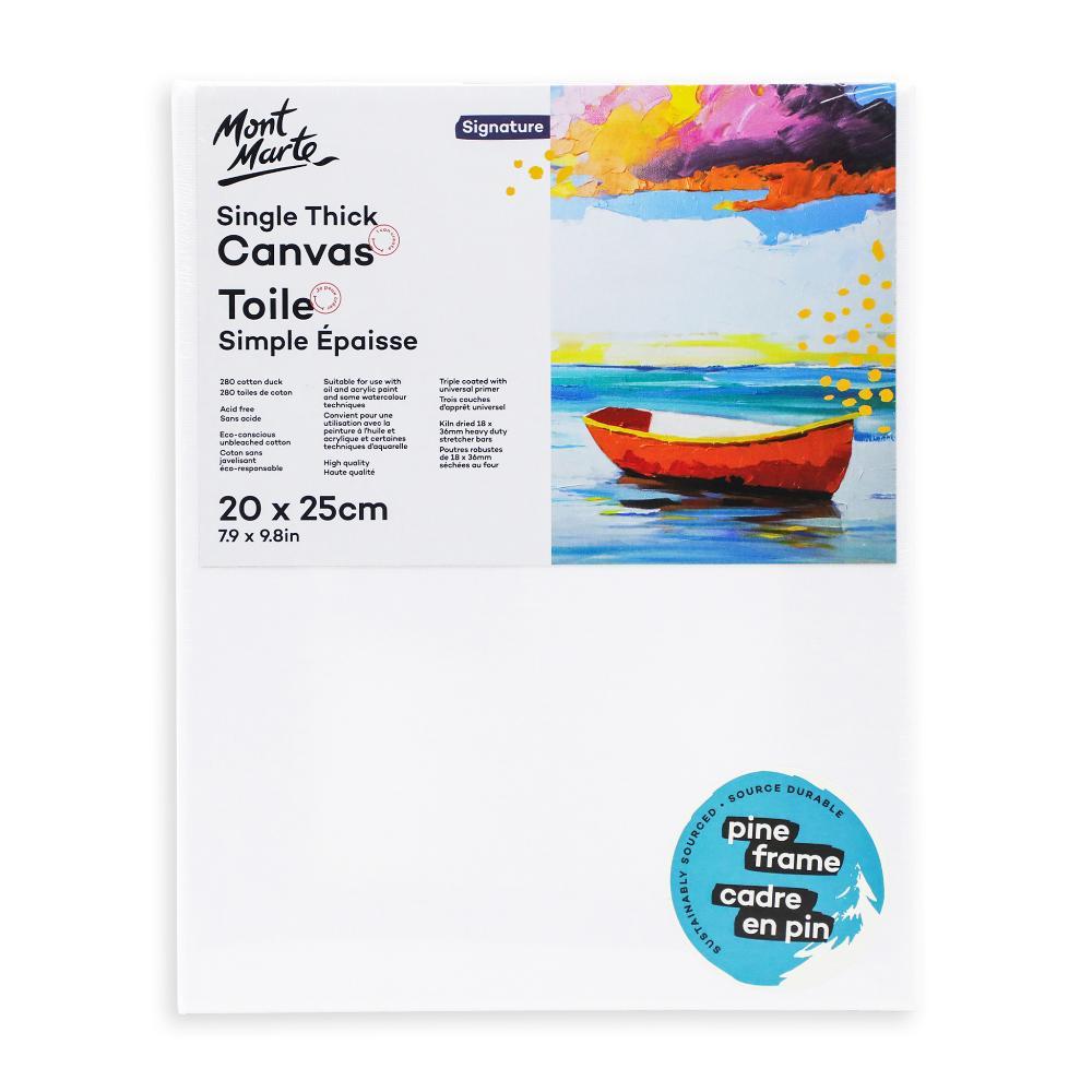 MONT MARTE Studio Single Thick Canvas 20 × 25 cm