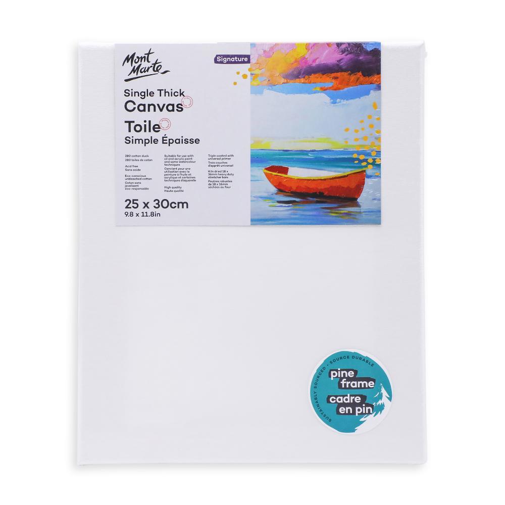 MONT MARTE Studio Single Thick Canvas 25 × 30 cm