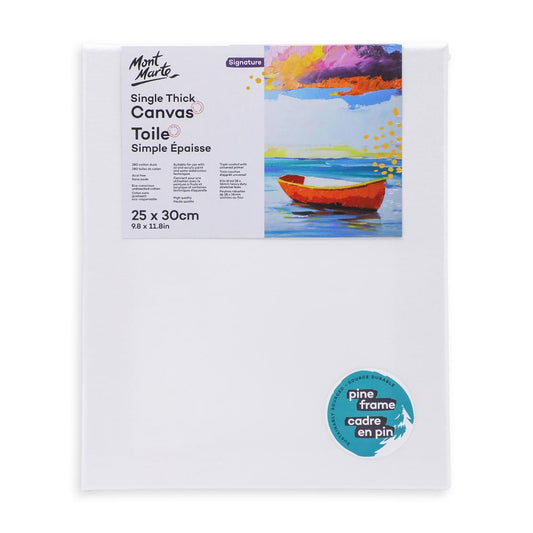 MONT MARTE Studio Single Thick Canvas 25 × 30 cm
