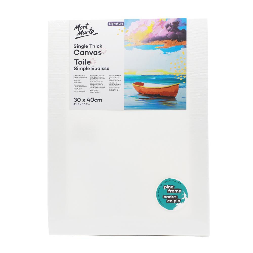 MONT MARTE Studio Single Thick Canvas 30 × 40 cm