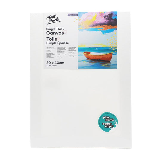 MONT MARTE Studio Single Thick Canvas 30 × 40 cm