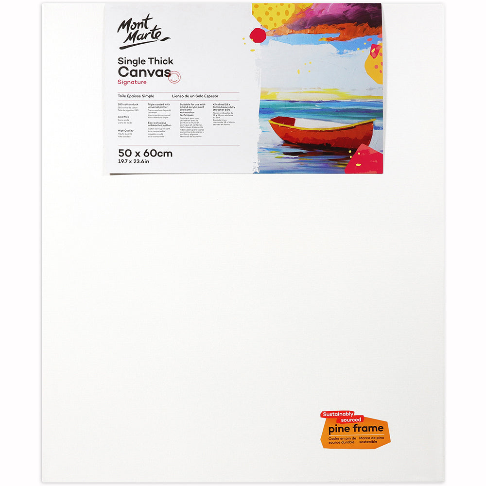 MONT MARTE Studio Single Thick Canvas 50 × 60 cm