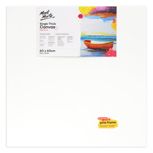 MONT MARTE Studio Single Thick Canvas 60 × 60 cm
