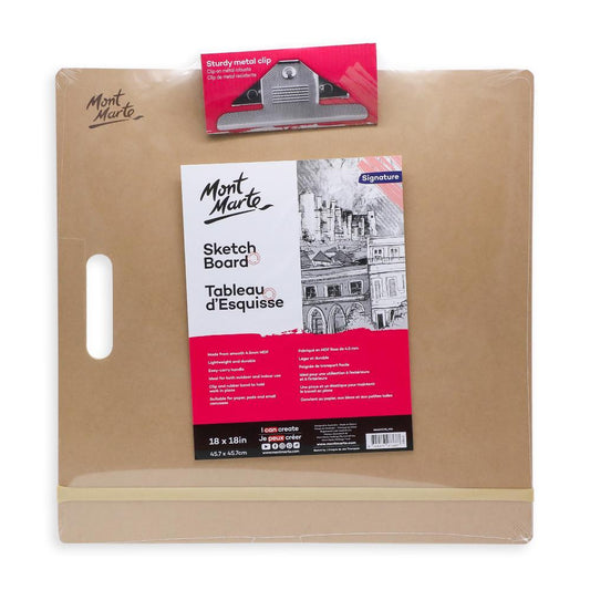 MONT MARTE Sketch Board with Clips