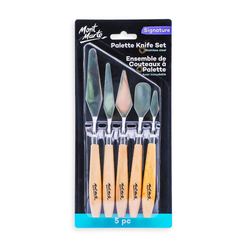 MONT MARTE Studio Palette Knife Set 5pcs