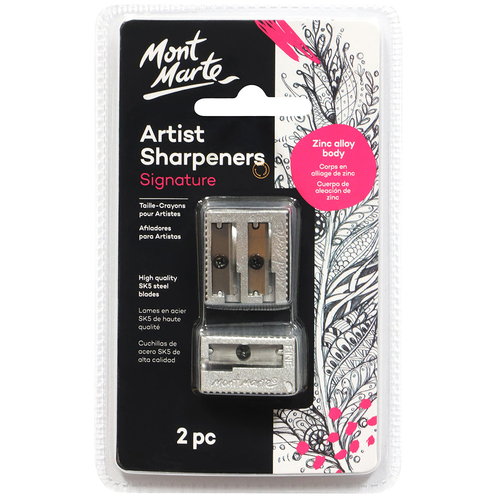MONT MARTE Artist's Sharpener Set 2pcs
