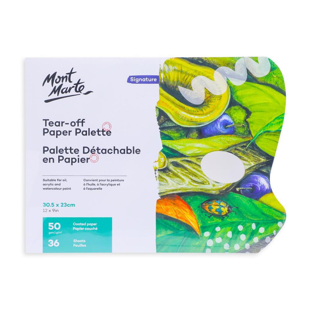 MONT MARTE Tear Off Palette Pad - 36 Sheets