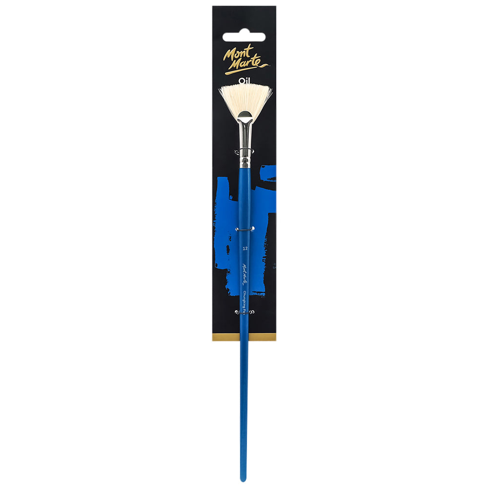 MONT MARTE Premium Artist Brush Chungking Fan 12