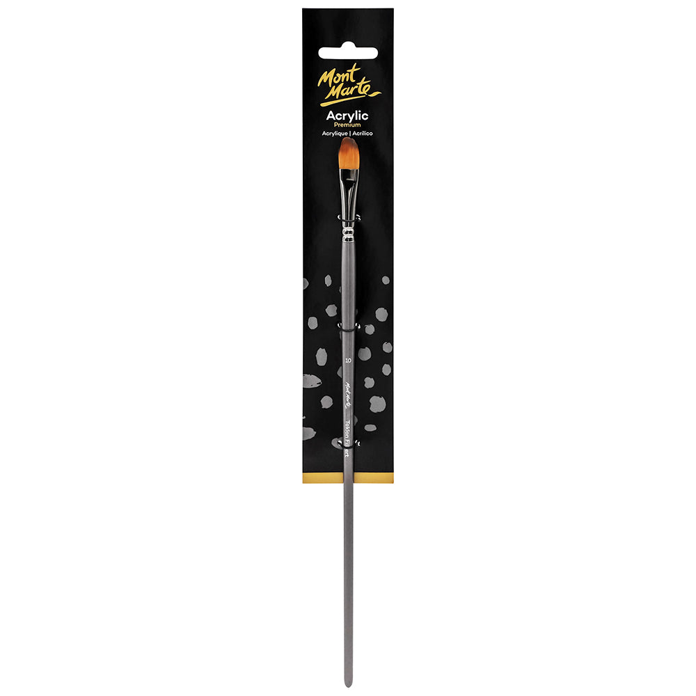 MONT MARTE Artist Brush Taklon Filbert 10