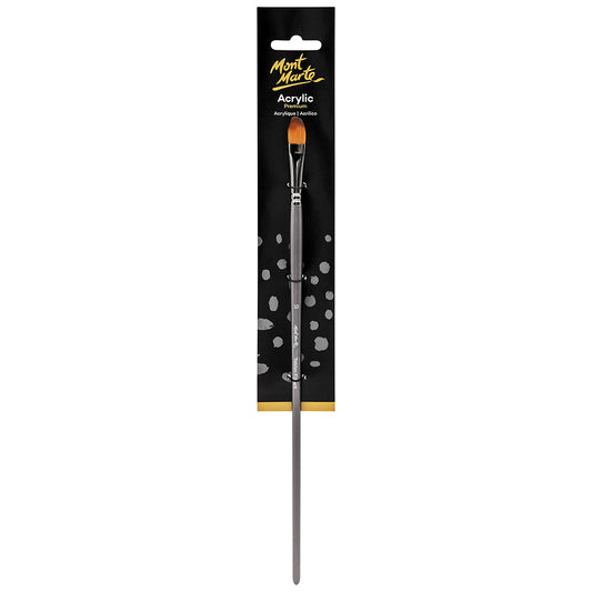MONT MARTE Artist Brush Taklon Filbert 10