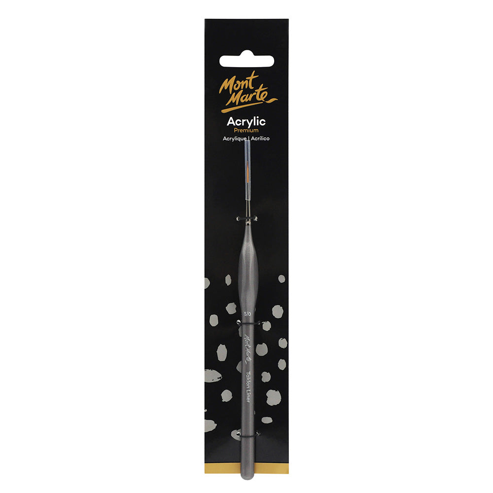 MONT MARTE Artist Brush Taklon Liner 5/0