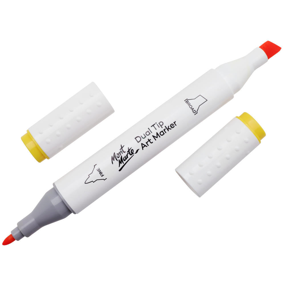 MONT MARTE Dual Tip Alcohol Art Marker - Cadmium Yellow