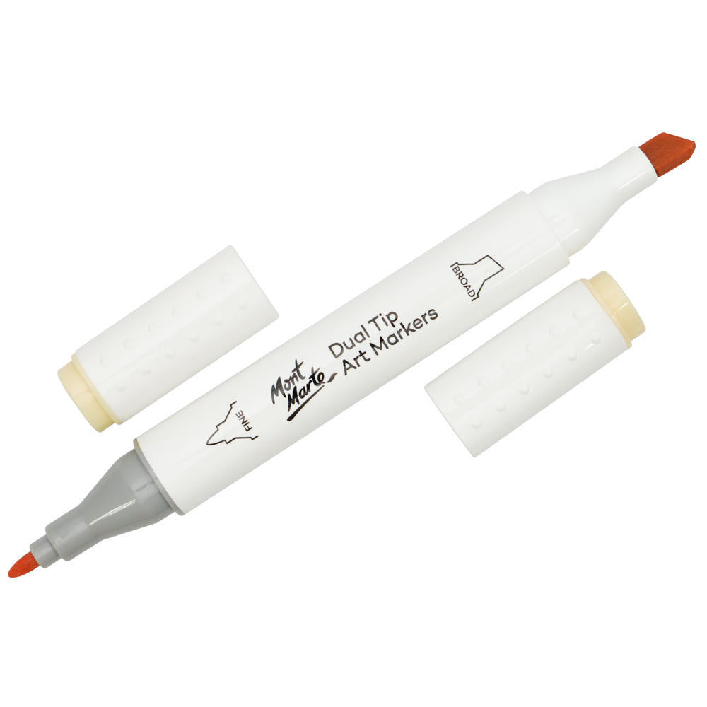 MONT MARTE Dual Tip Alcohol Art Marker - Apricot