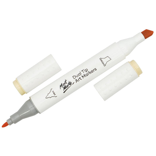 MONT MARTE Dual Tip Alcohol Art Marker - Apricot