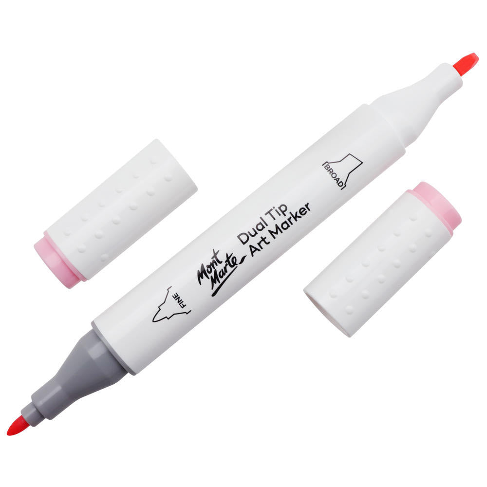 MONT MARTE Dual Tip Alcohol Art Marker - Carnation